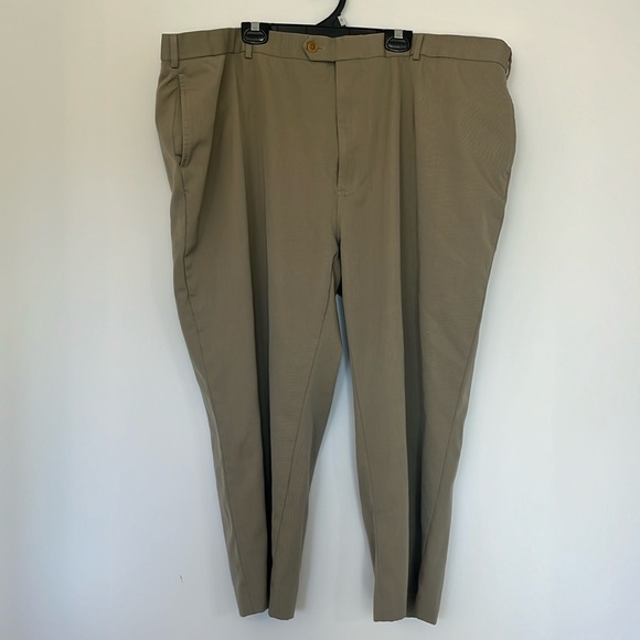 Brooks Brothers Men's Khaki Pants Size W50/L32 - Picture 1 of 5